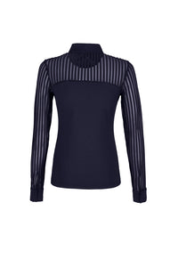 Pikeur Selection ladies blouse in navy