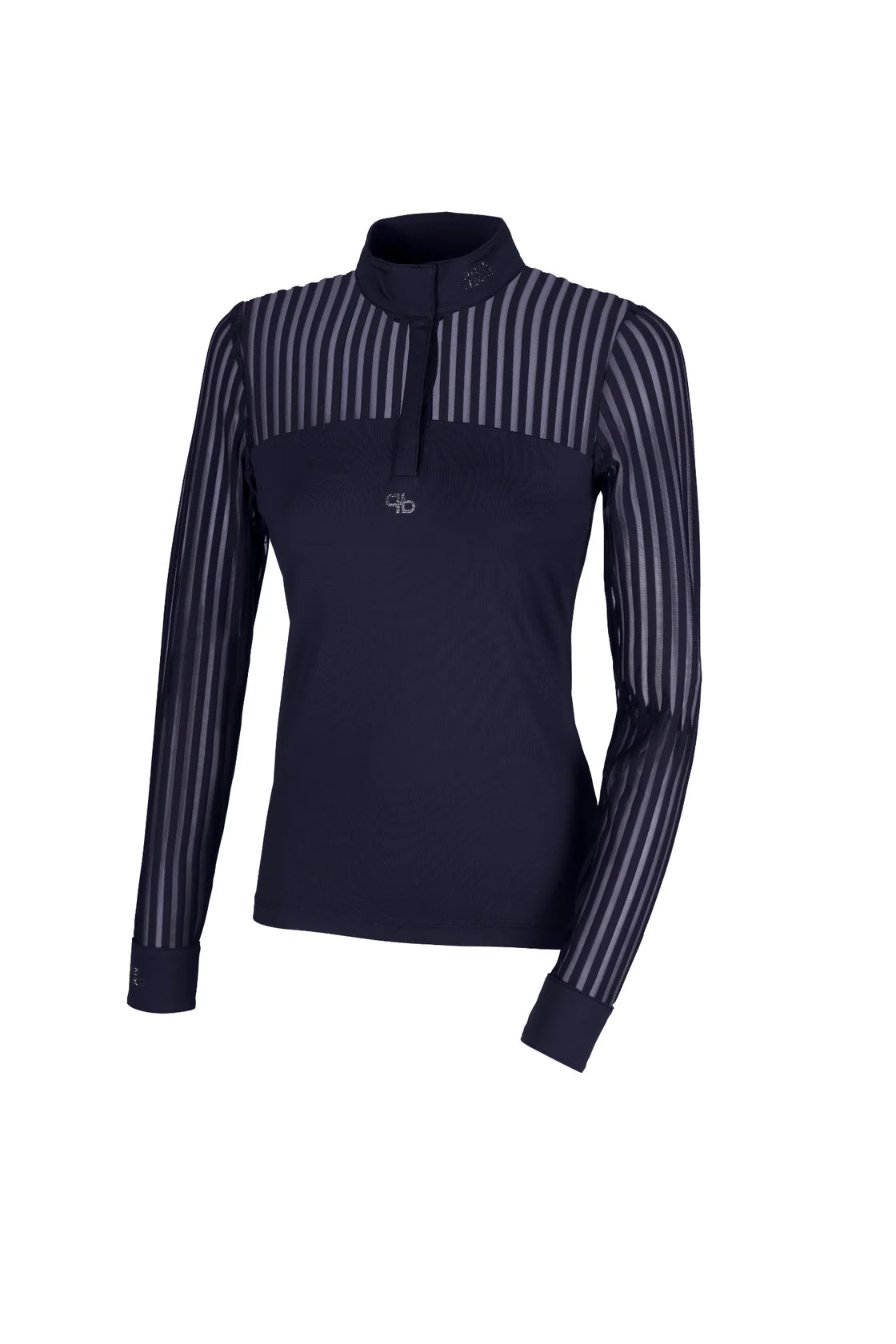 Pikeur Selection ladies blouse in navy