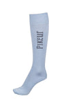 Pikeur Powder blue glitter knee socks