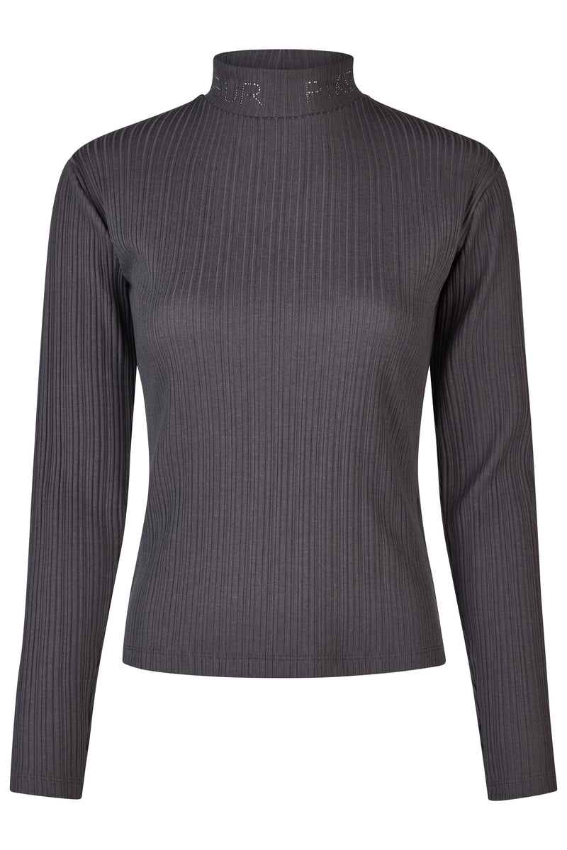 Pikeur selection roll neck top in Twilight