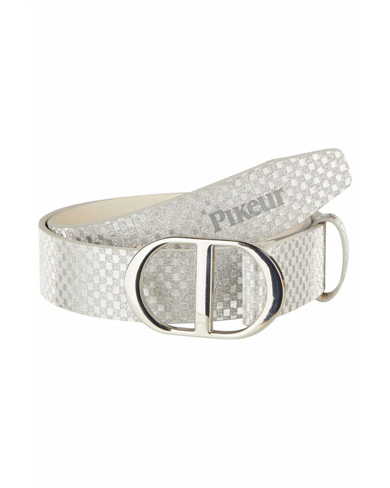 Pikeur glossy silver belt