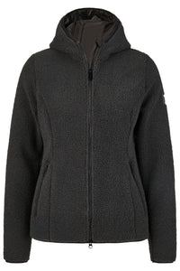 Pikeur teddy fleece jacket in deep khaki