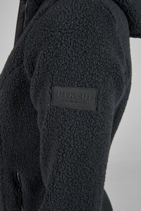 Pikeur teddy fleece jacket in deep khaki
