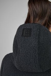 Pikeur teddy fleece jacket in deep khaki