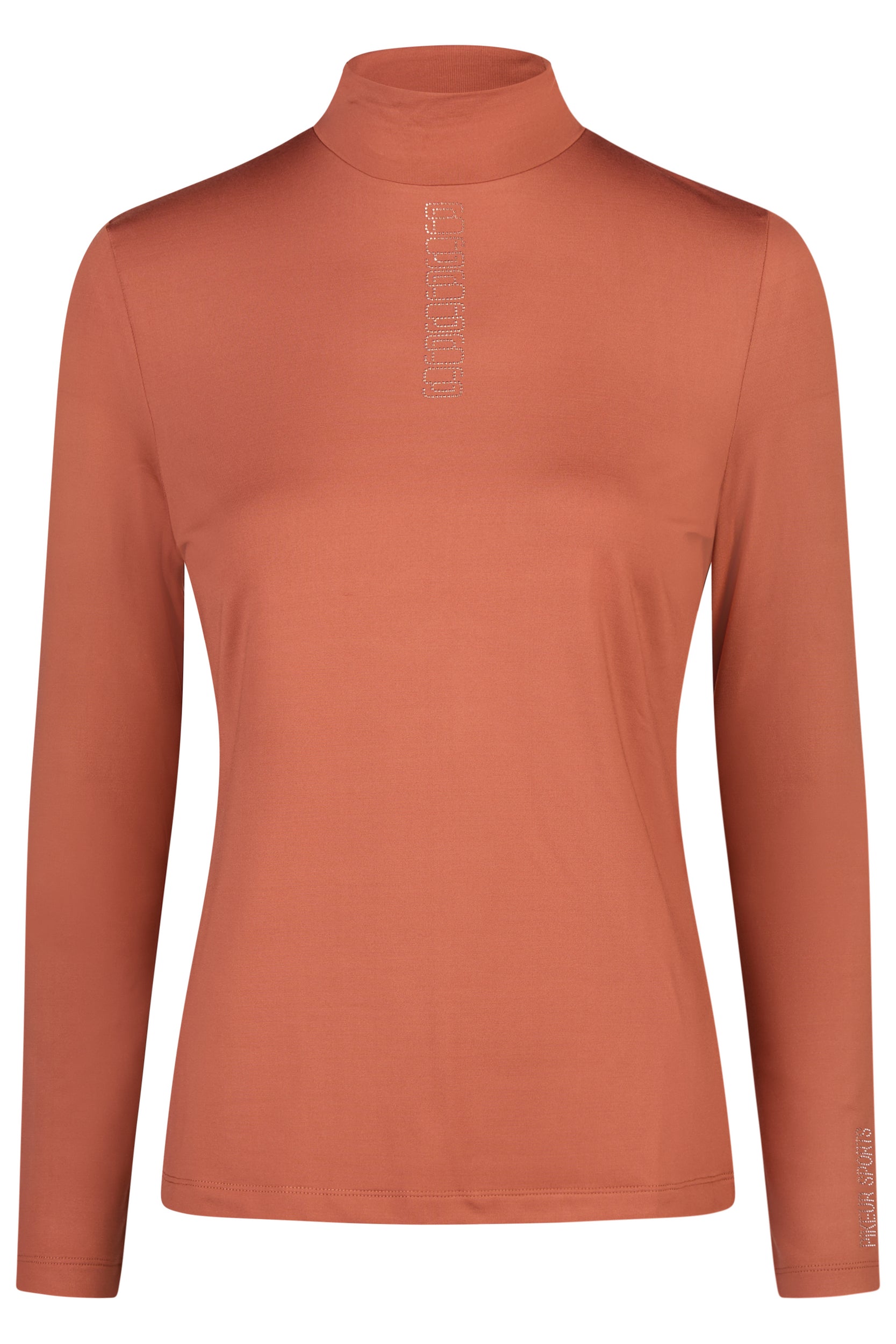 Pikeur sports stud shirt in rosewood