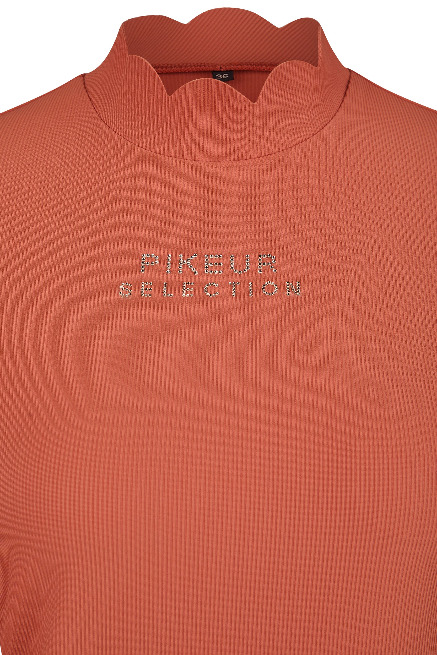 Pikeur selection rip shirt in rosewood