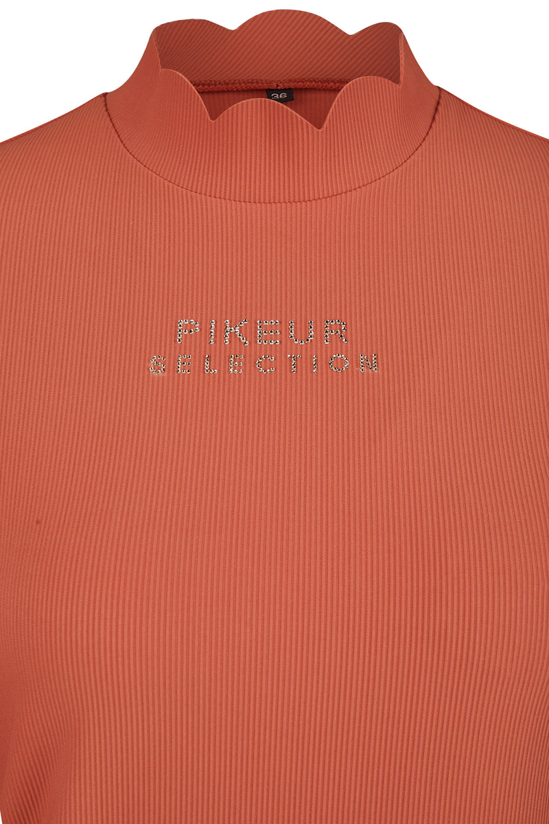 Pikeur selection rip shirt in rosewood