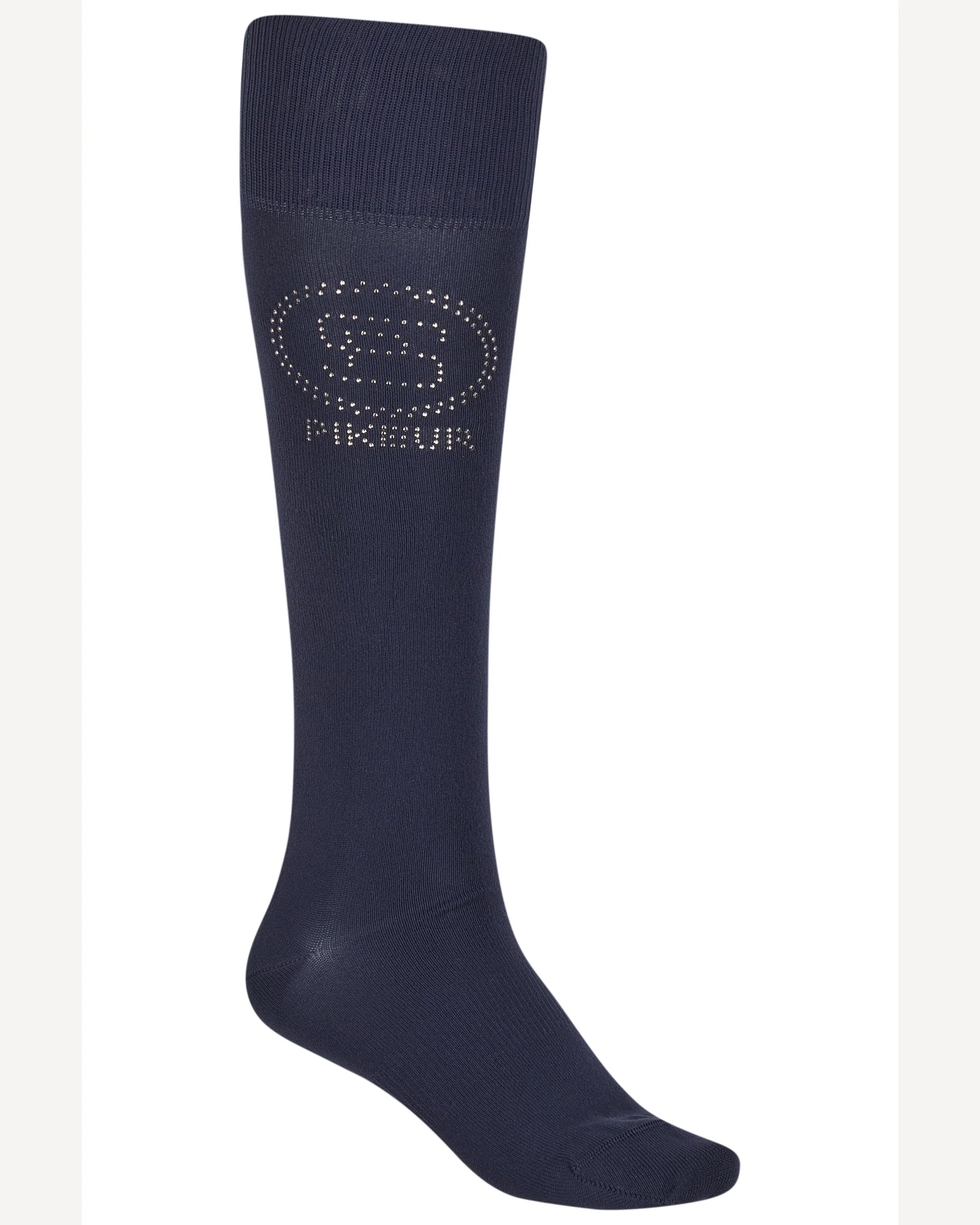 Pikeur Navy blue socks with studs