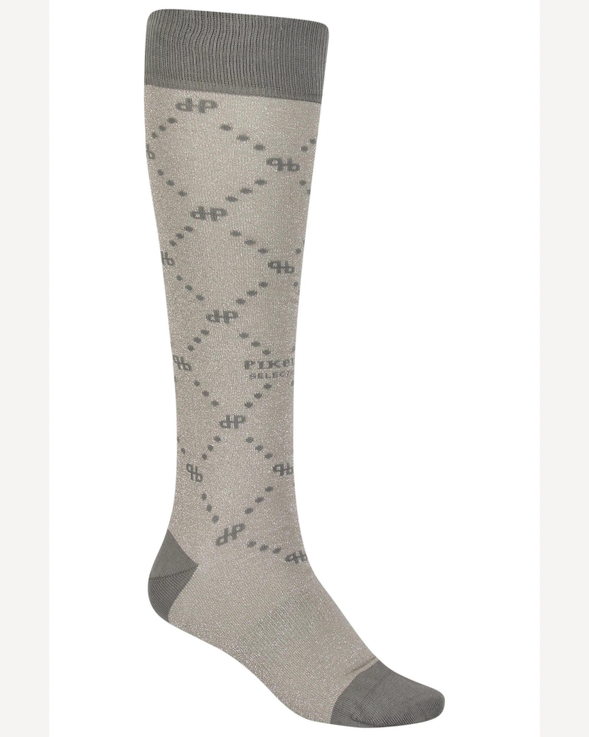 Pikeur silver glitter riding socks