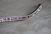 Equiture Swarovski tiffany pink unicorn browband