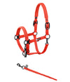 Eskadron Dynamic poppy red glitter headcollar and leadrope