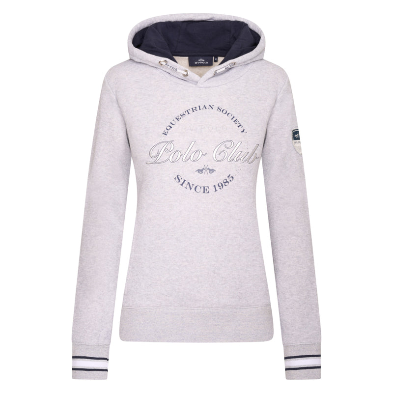 HV Polo Polocrosse glitter hoody in grey heather- 1 small left