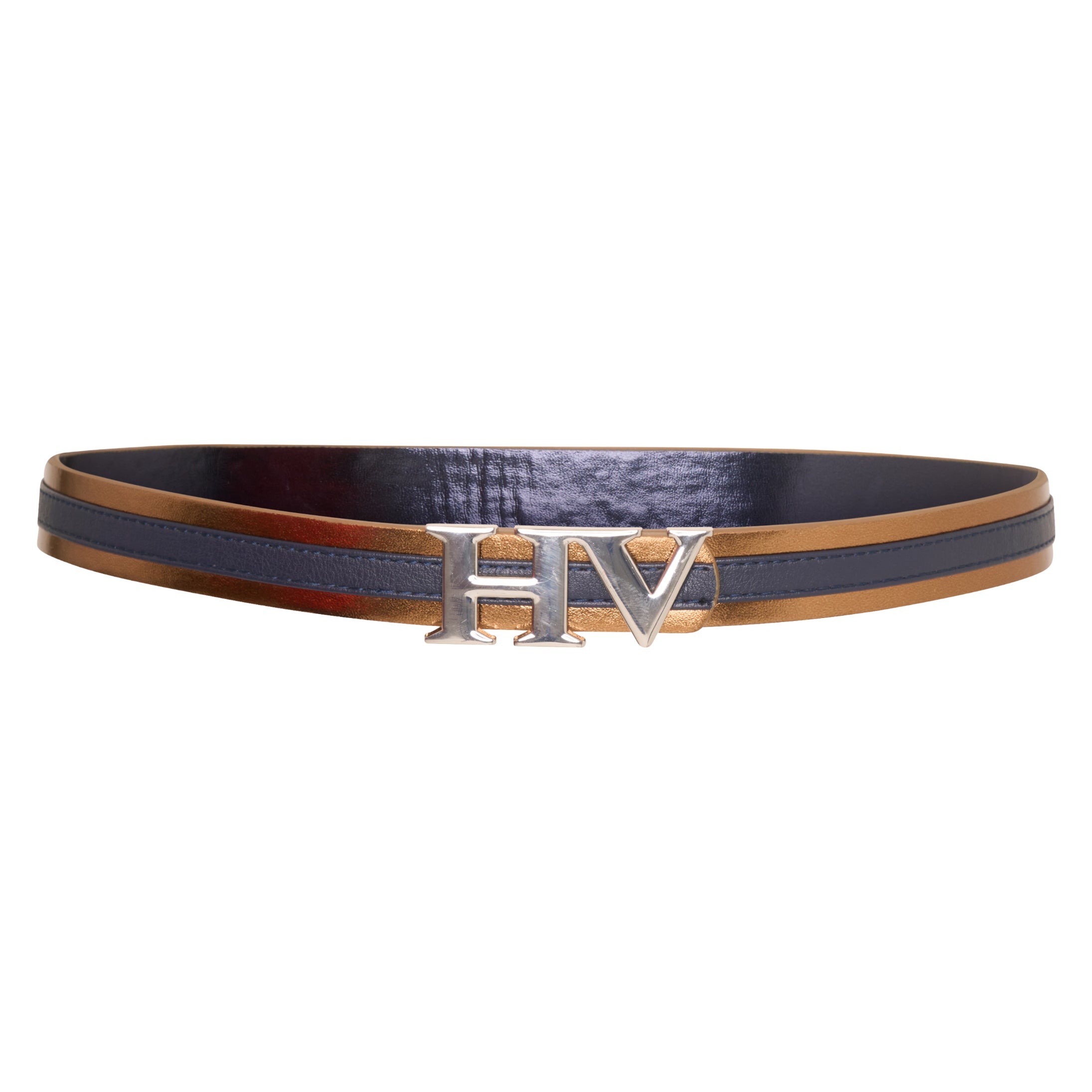 HV Polo Isabelle Navy gold belt