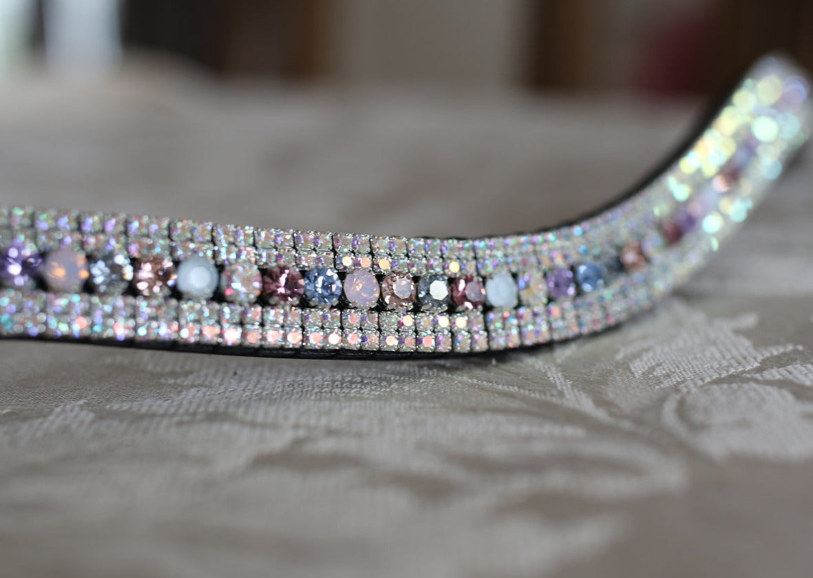 Tiffany Swarovski unicorn megabling curve browband