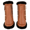 BR Majestic Belle Gingerbread faux fur boots- 1x XL left
