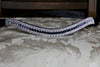 Equiture Swarovski Tiffany reverse purple fade megabling curve browband