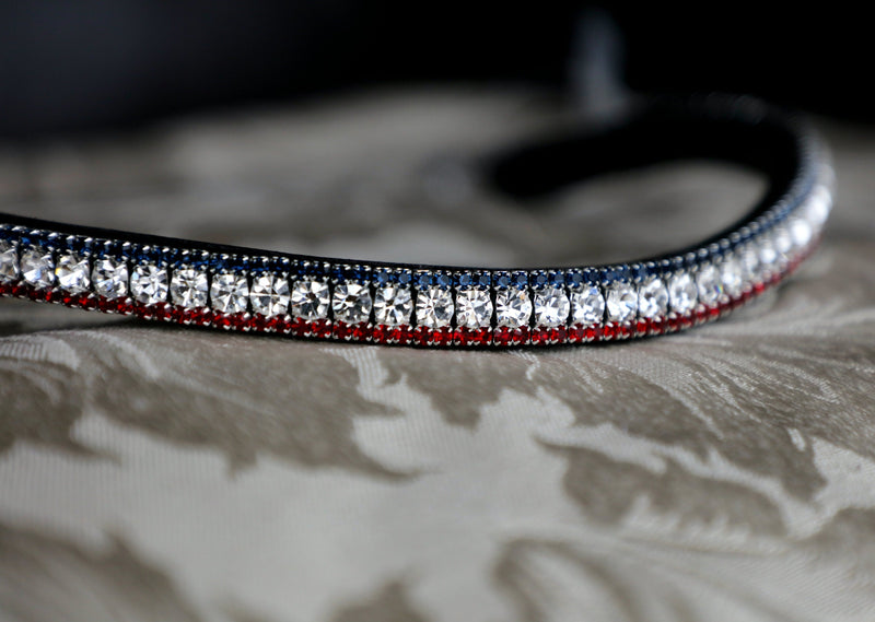 Equiture Montana, clear and siam browband