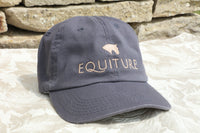 Equiture cap in Grey and Rose Gold
