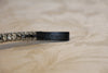 Equiture Swarovski Black Grey wave fade browband