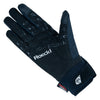 Roeckl Waregem winter black and silver riding gloves