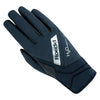 Roeckl Waregem winter black and silver riding gloves