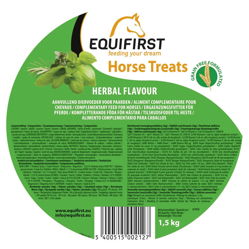 Equifirst herbal horse treats
