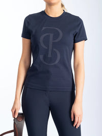 PS of Sweden Navy Signe cotton Tee
