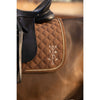 HV Polo Franka Copper brown dressage saddlepad