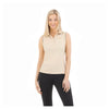 Anky Frosted Almond sleeveless polo top- 1 XL left