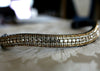 Honey, clear and light colorado megabling curve crystal browband
