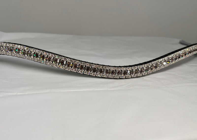 Equiture Velvet and clear browband
