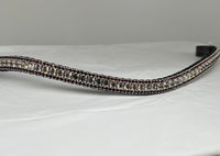 Equiture Velvet and amethyst browband