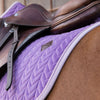 Kentucky velvet royal purple contrast dressage saddlepad