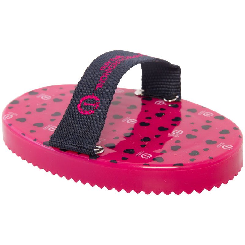 Imperial riding Rubber curry comb pink