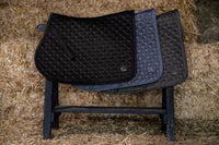 Eskadron Essence dark Olive glitter mesh saddlepad