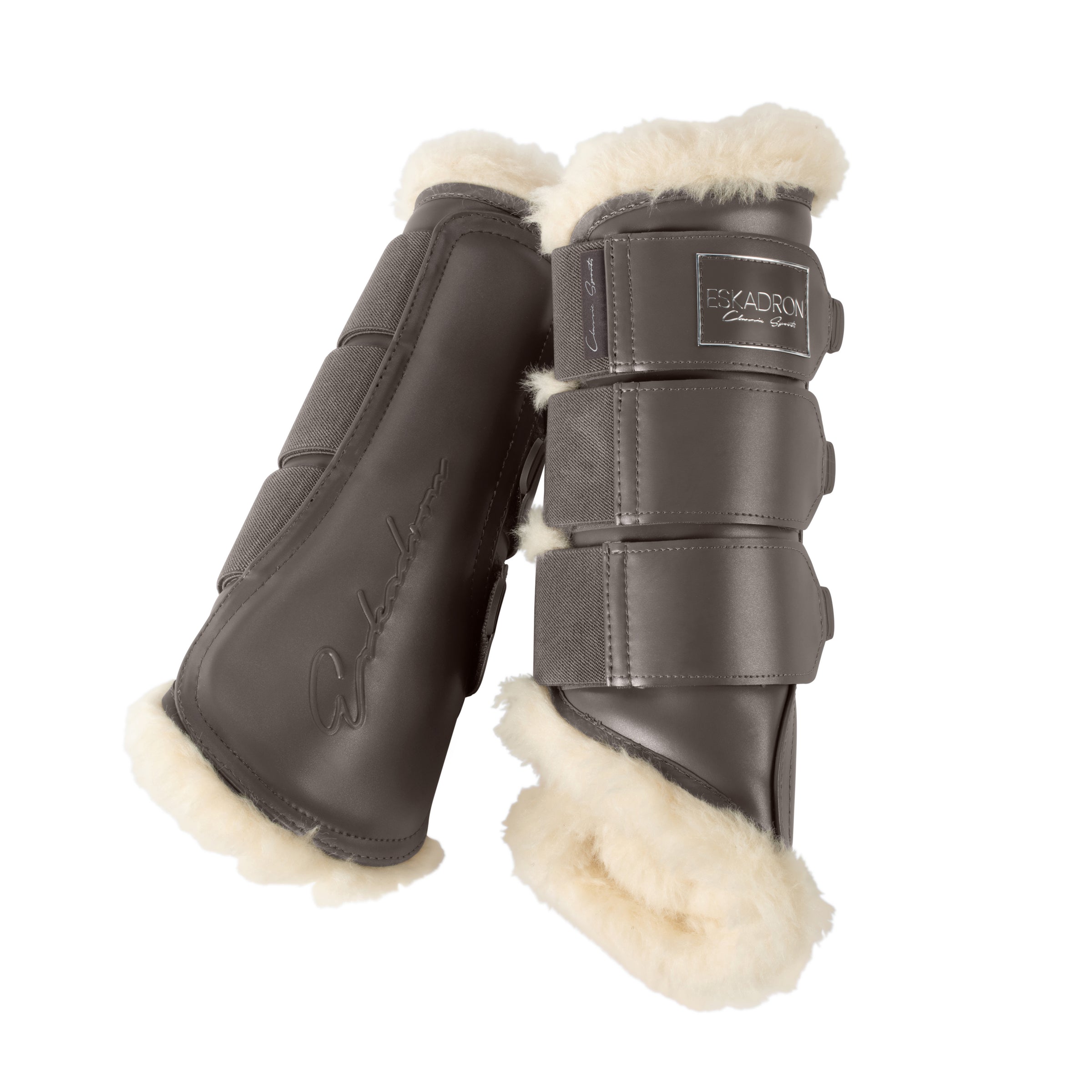 Eskadron Fossil faux fur brushing boots