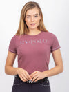 HV Polo Dusty mauve luxury t-shirt- small left