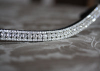 Tiffany clear crystal browband