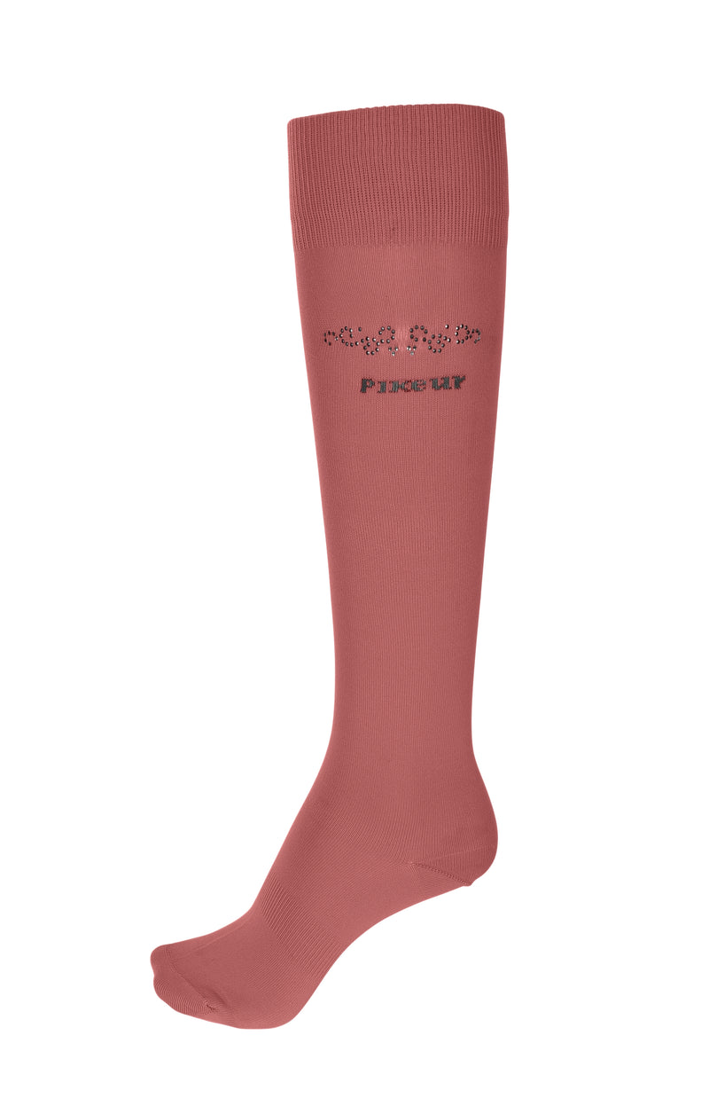 Pikeur Rouge knee socks with crystal emblem
