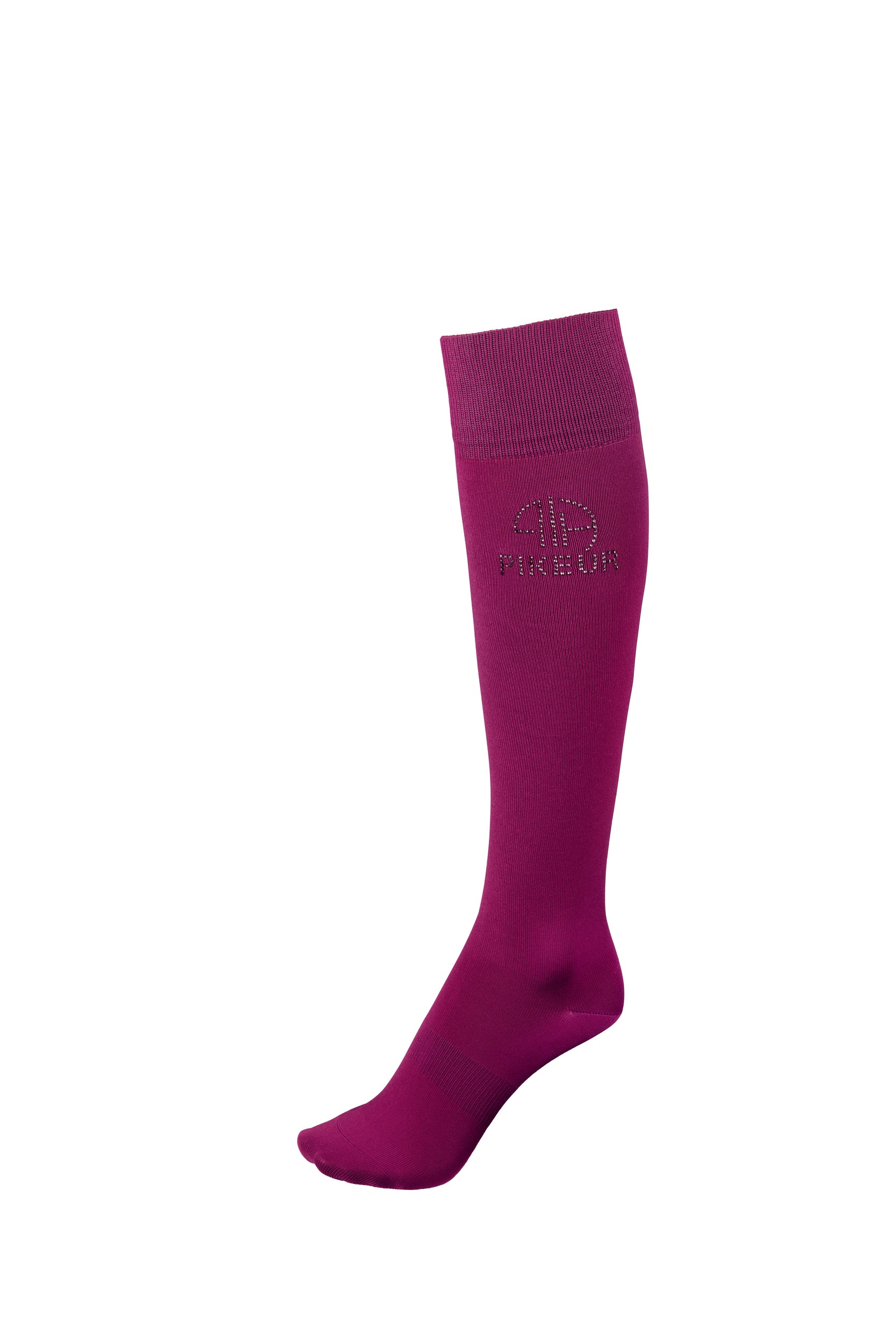 Pikeur hot pink strass knee socks