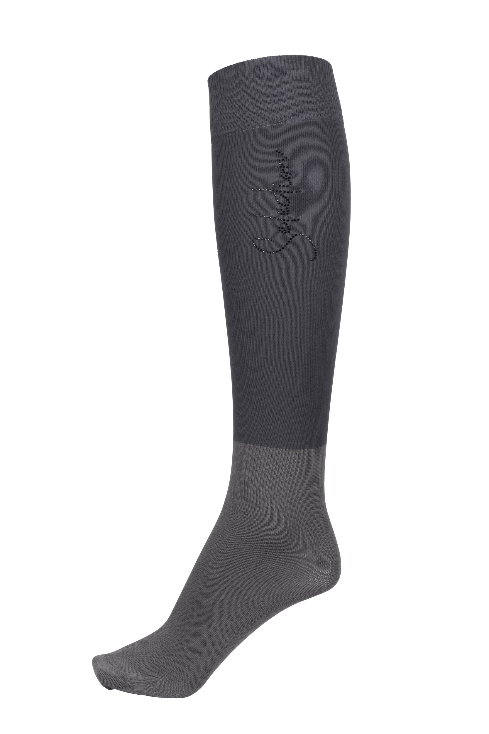 Pikeur selection Dark grey crystal tube socks