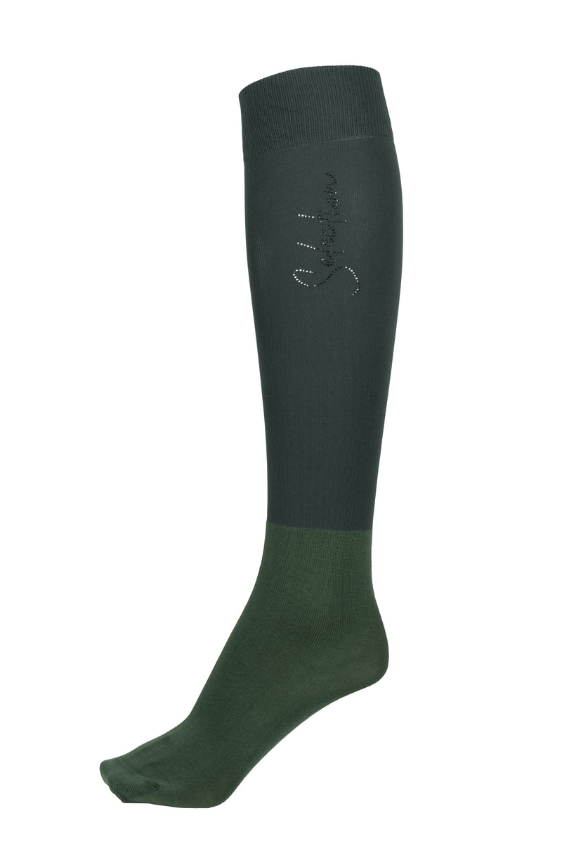 Pikeur selection Dark green crystal tube socks