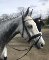 Equiture Swarovski tiffany pink unicorn browband
