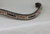 Equiture Swarovski Tiffany navy rose gold wave fade megabling curve browband